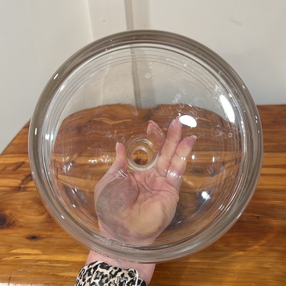 Krosno Poland MCM Crystal Decanter w/ 5 Matching Striped Low Ball Glasses - Picture 11 of 11